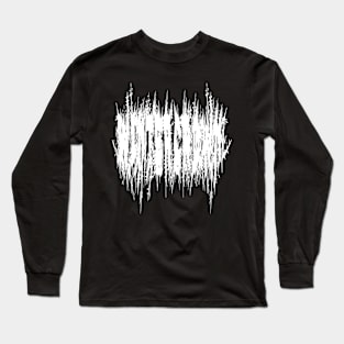 Wintercrown (White, Black Border). Long Sleeve T-Shirt